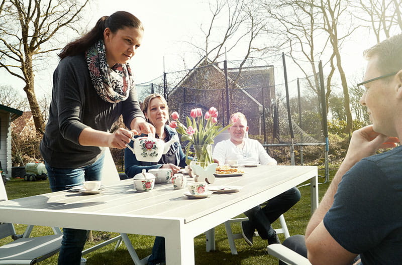 Nicole Schmidt, Andrea Albers, Christian Albers und Roland Schmidt