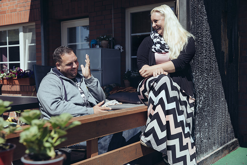 Lieblingsnachbarn Jan Günther und Jessica Hartung