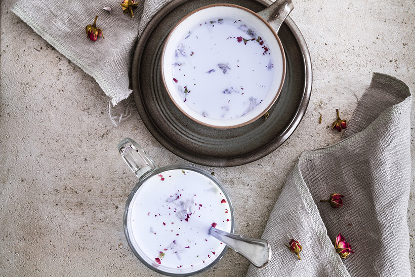 Kirsch Lavendel Milch