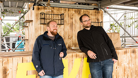 Christian Hinsch und Felix Pilinski