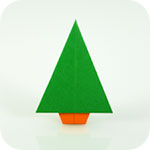 App-Icon Weihnachtsorigami